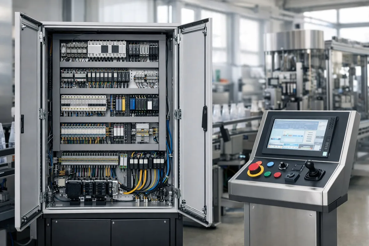 Elektrische Ausrüstung einer Produktionsmaschine